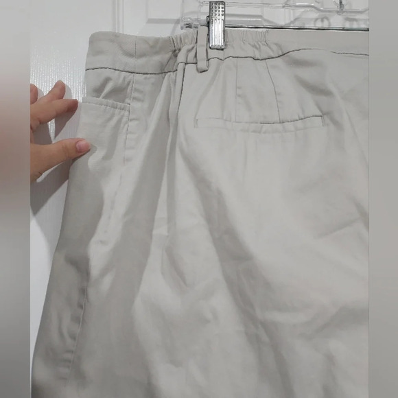 Talbots Light Khaki Perfect Skimmer Curvy Pants in Size 24 W (Wide) - Picture 9 of 14